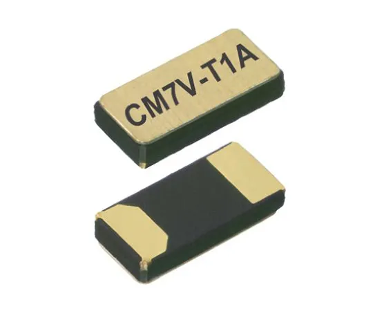 63-5029-38　微晶32.768kHz晶振±20ppm SMD 2针3.2 x 1.5 x 0.65mm　CM7V-T1A 32.768kHz 12.5pF +/-20ppm TA QC
