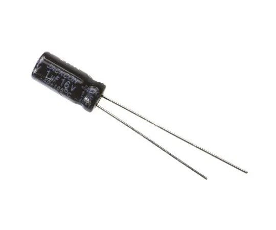 63-4997-86　RS PRO 1μF16V直流铝电解电容器，通过5号孔 (Dia。)x 11mm+105°5mm 2mm 11mm　711-0918