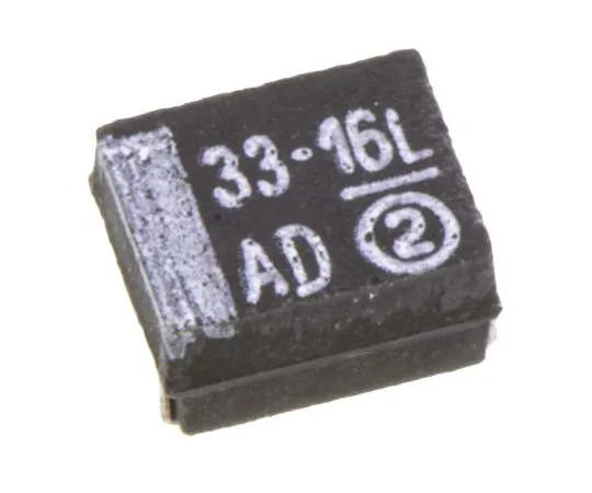 63-4959-26　Vishay钽电容器33μF16Vdc MnO2固体±10%耐受性293D系列　293D336X9016B2TE3