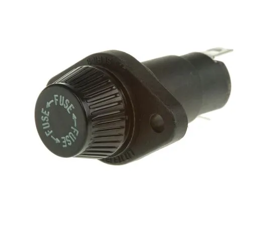 63-5084-35　Littefuse 571系列20A手动盖板安装固定架用于10 x 38mm固定架　05710027L