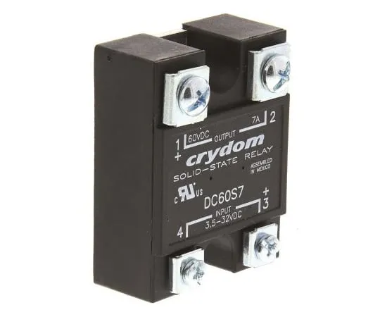 63-5036-57　Sensata/Crydom 7 SPNO固态继电器，直流，表面贴装，晶体管，60 V直流最大负载　DC60S7