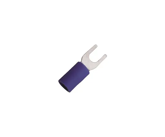 63-4885-60　JST Crimp铁锹连接器，1mm2~2.6mm2,16AWG~14AWG,5mmStudSize Vinyl,蓝色　V2-5A
