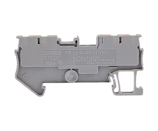 63-5053-34　Phoenix Contact, PT Clipline系列，500 V Feed through Terminal 铝块，Push in Terminal　3208197