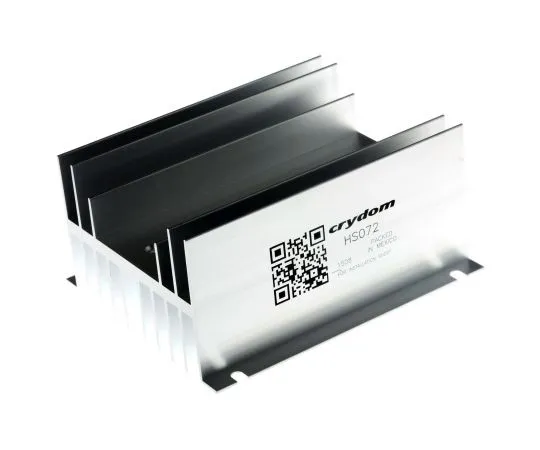 63-4984-47　面板安装固态继电器散热器，用于1或2单或双SSR　HS072