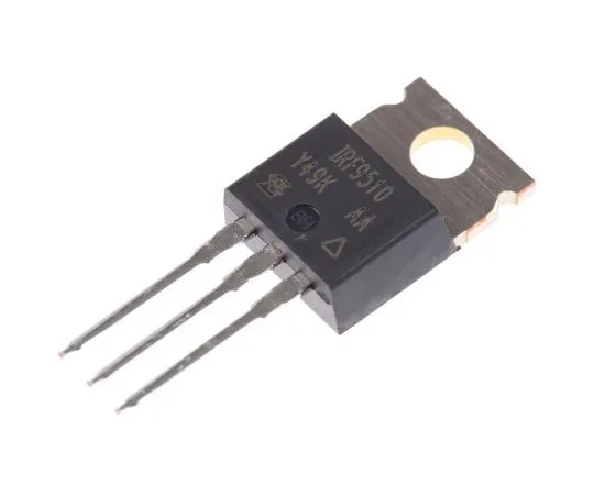 63-4868-76　IRF9510PBFP通道MOSFET,4A, 100 V,3引脚TO220ABVishay　IRF9510PBF