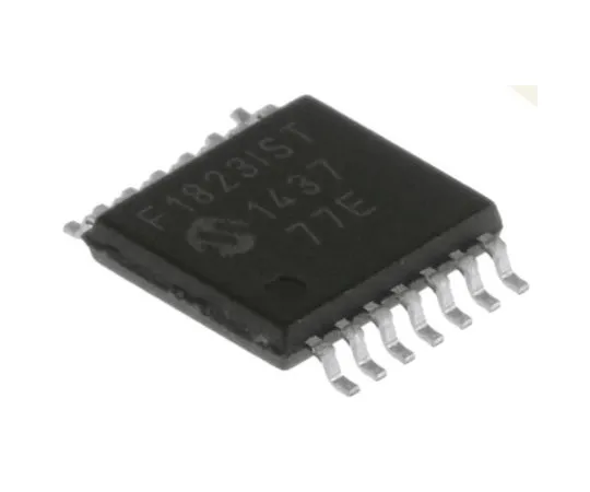 63-4985-35　单片机PIC16F1823-I/ST,8位PIC单片机，32MHz, 256 B, 2K x 14字闪存，14引脚TSSOP　PIC16F1823-I/ST