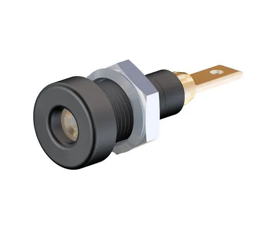63-5077-19　黑色插座香蕉插头标签30 V ac, 60 V dc　23.0030-21