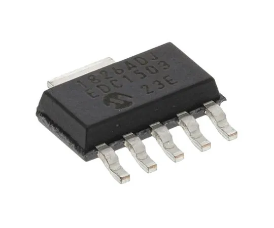 63-4934-53　MicrochipMCP1826T-ADJE/DC, LDO调节器，1A可调，0.8→5 V,±0.5% 5+TabPin,SOT-223　MCP1826T-ADJE/DC