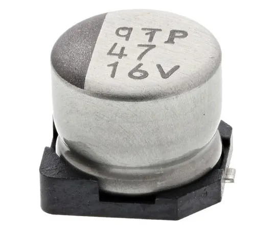 63-5042-36　镍氢47μF16V直流铝电解电容器，表面贴装6.3 (Dia。)x 5.4 mm+105°6.3mm　UWT1C470MCL1GB