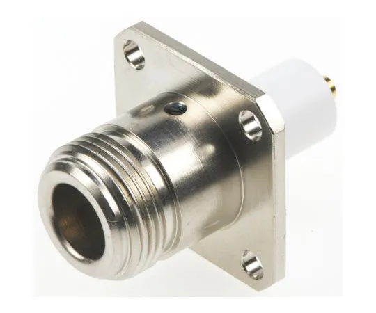 63-5003-22　TE连接50Ω直板安装N型连接器，插孔，焊点终止，0→11GHz　1057290-1