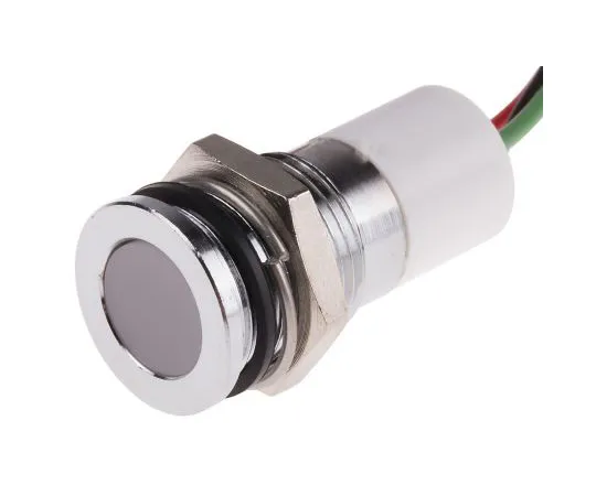63-4985-93　RS PRO绿色，红色，黄色指示器，12 V直流，14mm安装孔尺寸，导线终止，IP67　703-8976