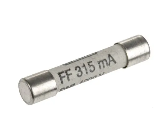 63-5036-88　SIBA,315mA陶瓷墨盒保险丝，6.3 x 32mm,速度FF　70-172-40/0.315A