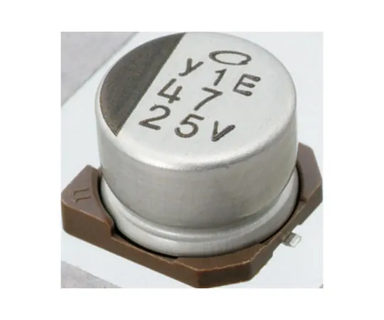63-4886-06　Nichicon 100μF16V直流铝电解电容器，表面贴装8 (Dia。)x 10 mm+125°8mm　UWH1C101MCL1GS