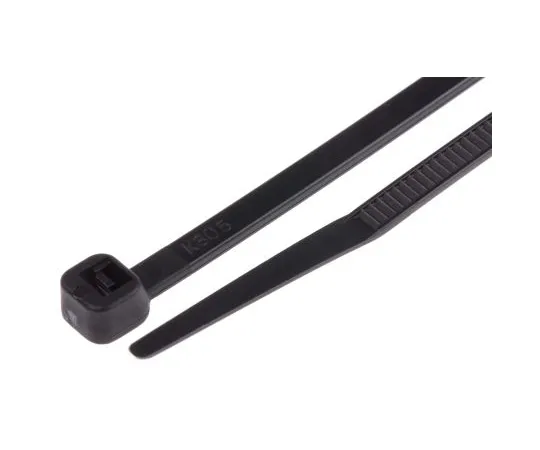 63-5124-25　RS PRO黑色尼龙热稳定电缆接头，203 mm x 3.6 mm　811-1596