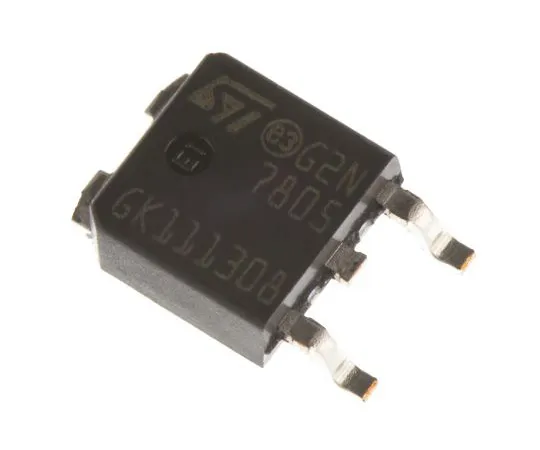 63-4961-67　意法半导体，5V线性稳压器，1.5A,1通道3针，DPAKL7805CDT-TR　L7805CDT-TR