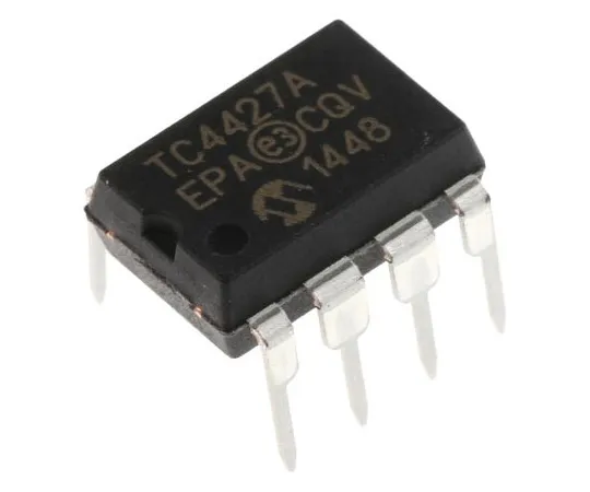63-5039-72　微芯TC4427AEPA双低侧MOSFET电源驱动器，1.5A8针，PDIP　TC4427AEPA