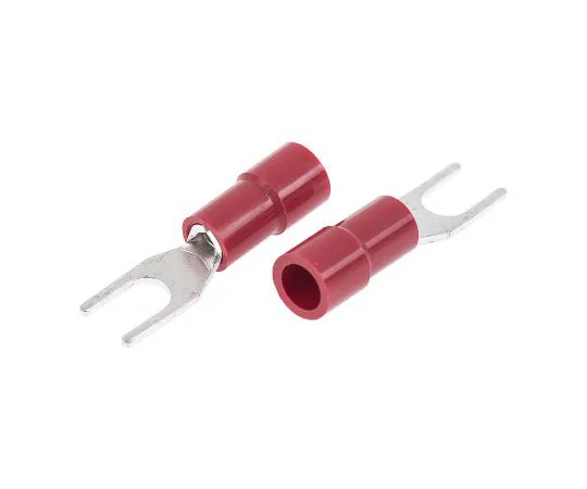 63-4891-26　RS PRO绝缘压痕铁锹连接器，0.5mm2至1.5mm2,22AWG至16AWG,M3.5柱尺寸乙烯基，红色　613-9441