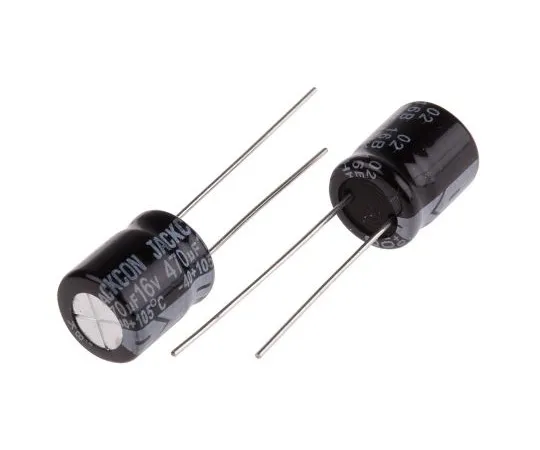 63-4997-91　RS PRO 470μF16V直流铝电解电容器，通孔10 (Dia。)x 12mm+105°10mm 5mm 12mm　711-0959