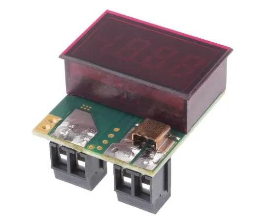 63-5123-73　村田LED数字电流表3.5-DigitalDC±0.15% 0°C~+60°C, 33.93×21.29 mm　DCA-20PC-6-DC1-RL-C