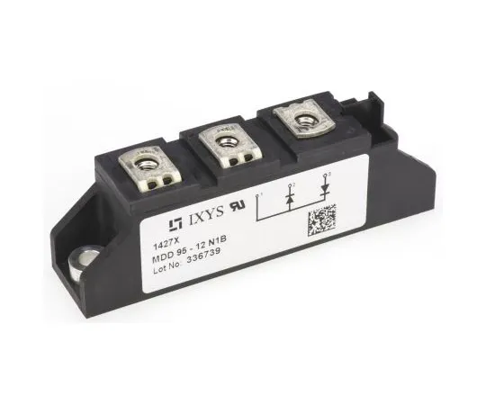 63-4933-27　IXYS1200V120A,双二极管，7针TO-240AAMDD95-12N1B　MDD95-12N1B