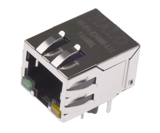 63-4930-09　光环电子FastJack系列，女性RJ45连接器　HFJ11-E2450E-L12RL