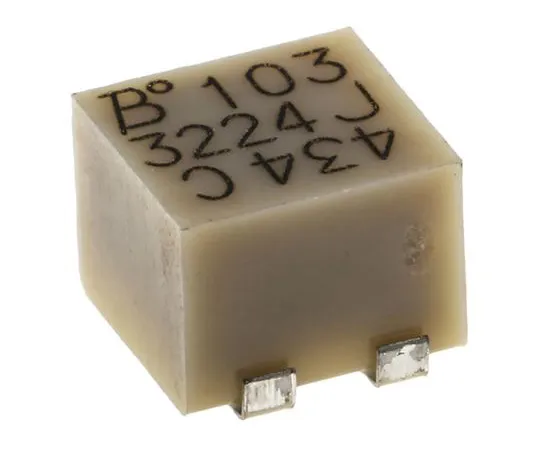 63-4968-82　10kΩSMD微调电位器0.25W侧调节阀3224系列　3224J-1-103E