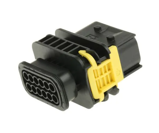 63-5013-77　TE Connectivity HDSCS系列，12 Way电缆安装插头连接器　1-1564414-1