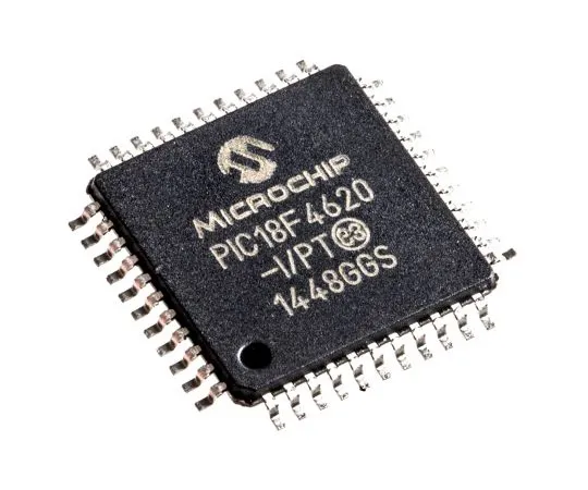 63-4949-83　微芯片，8位PIC微控制器，40MHz, 1.024 kB, 64 kB闪存，44-PinTQFP　PIC18F4620-I/PT