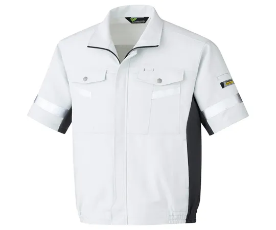 65-1290-72　［已停用］工作服，VERDEXCEL短袖夹克银灰色x炭SVES541-UE-S　VES541-UE-S