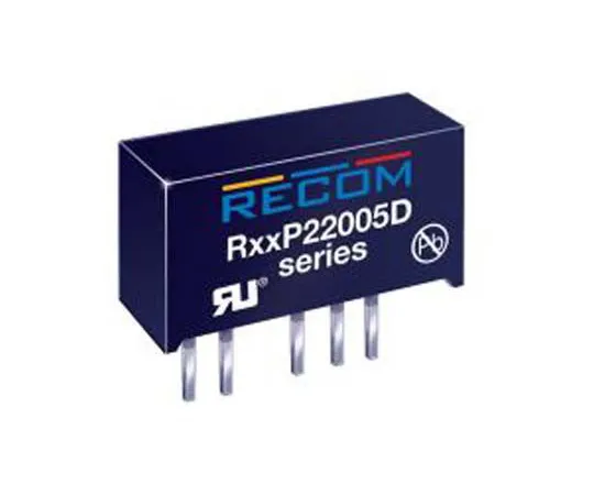 63-6978-17　回收RxxP22005D2 W隔离DC-DC转换器通过孔，电压输出-5/20V直流　R15P22005D