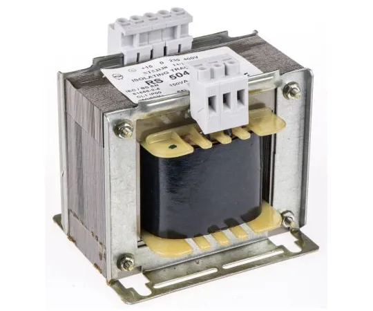63-6680-11　RS PRO150VA隔离变压器，230 V交流电，245 V交流电，400 V交流电，415 V交流电初级1倍，±55V交流电二级　504-155