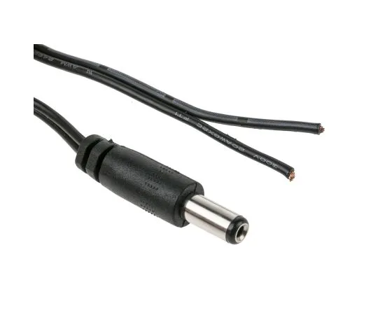 63-5176-02　RS PRO 1.8米电力电缆，电缆端2.1毫米，无端 (电缆端)　913-5111