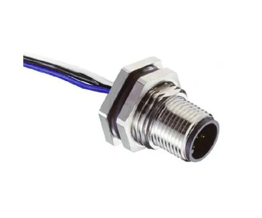 63-6953-84　RS PRO StraightM12到未终止连接器和电缆，5芯1米电缆　124-7080