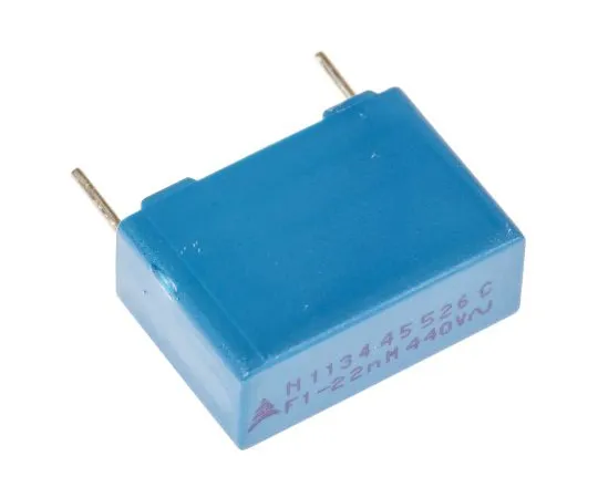 63-6620-93　Polyester Condenser (PET) 440 V ac 22 nF ±20% 1 Bag (5 Pieces)　B81141C1223M000