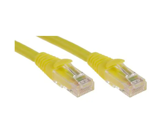 63-6703-34　RS PRO YellowCat6电缆，U/UTP,男RJ45/男RJ45,终端，5m　556-774