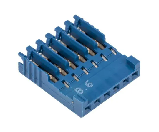 63-6698-54　Connector Housing Female 6 Pole 1 Row 2.54 mm Amplifier Module　281786-6