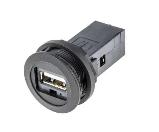 63-5158-10　Harting harPort系列，0945452系列数字面板安装，版本2.0 USB连接器，收发器　9454521903