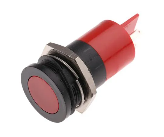 63-6587-44　RS PRO红色指示器，12 V, 22mm安装孔尺寸，焊点终止　211-471