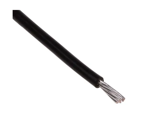 63-5141-89　RS PRO PTFE设备线材0.22 mm 2 CSA,黑色25 m卷轴　841-7330