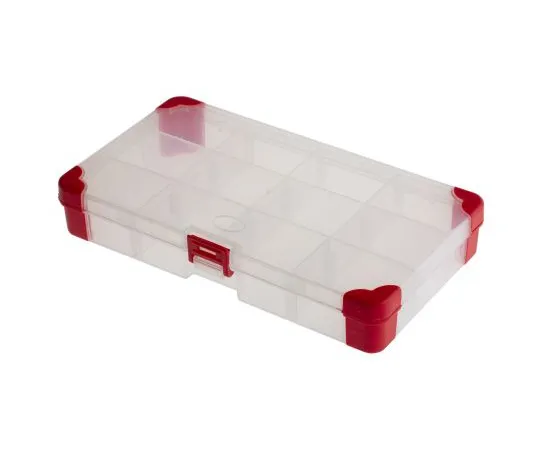 63-6951-10　RS PRO透明聚丙烯无隔膜盒，30mm x 200mm x 110mm　124-6590