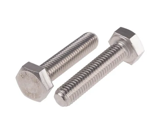 63-6576-60　普通不锈钢六角六角螺栓，M10 x 45mm　190-399
