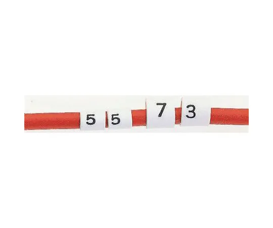 63-6627-93　Cable Marker White　TRSA-1019C1H