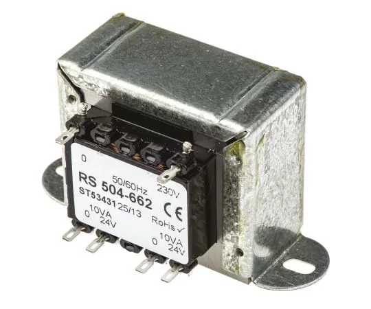 63-6680-66　RS PRO20VA2输出机箱安装变压器，24V交流　504-662