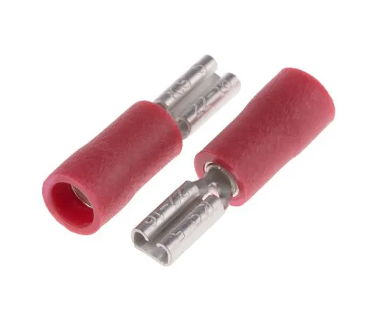63-6977-60　RSPro红色绝缘外壳，2.8 x 0.5mm,0.5mm2至1.5mm2,22AWG至16AWG,镀锡　125-1944