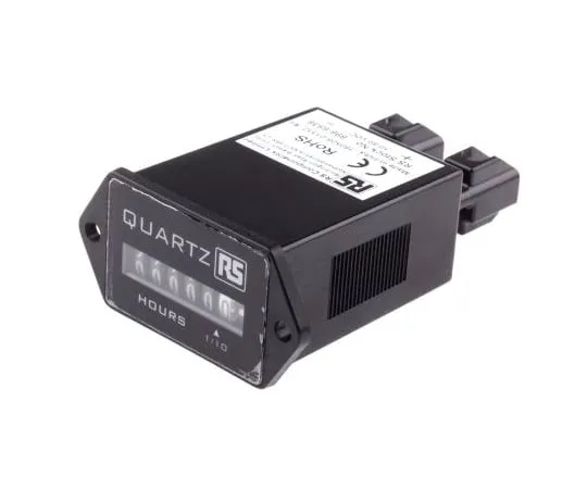 63-5165-67　RS PRO Hour计数器，6位数，数字，黑桃终端连接10→80 V直流　896-6936