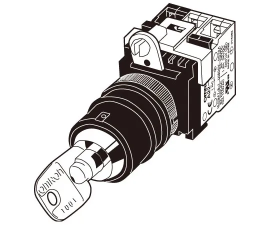 62-4604-76　安全钥匙开关　A22TK-2LR-03-K10