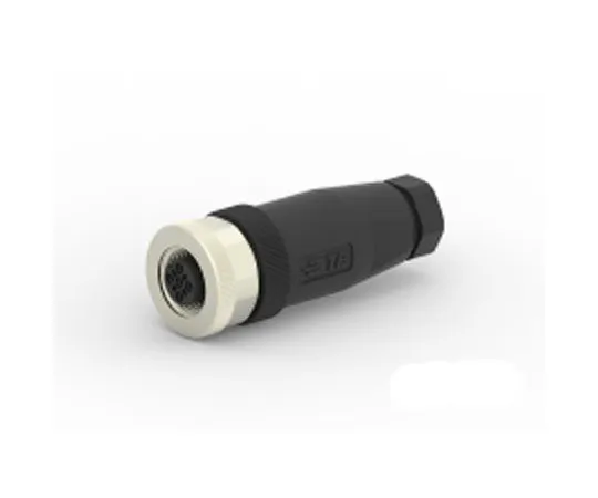 63-6953-85　Round Connector T 411 Series Contact Contacts: Female 3 Pole Female　T4110001031-000