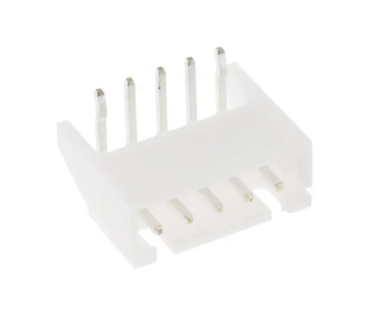 63-5132-89　JST XHS5B,5路，1列，直角PCB头　S5B-XH-A(LF)(SN)