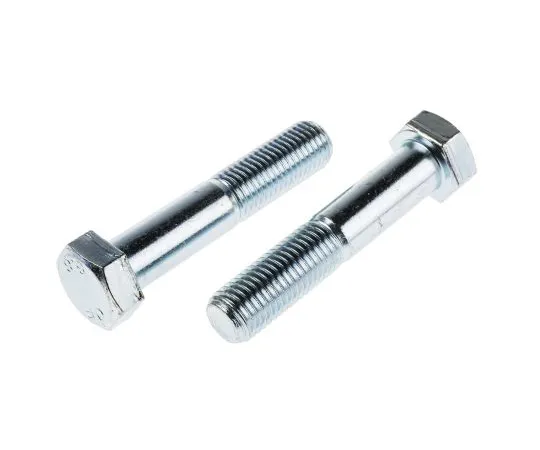 63-6611-07　透明钝化，锌钢六角螺栓，M20 x 100mm　277-569