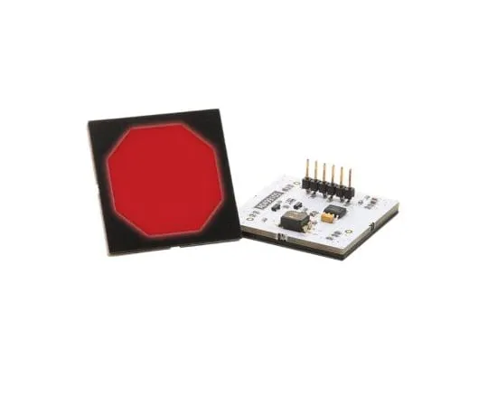 63-5171-54　电容式触摸开关，锁定，发光，蓝色，绿色，红色　3323-55-05PCB